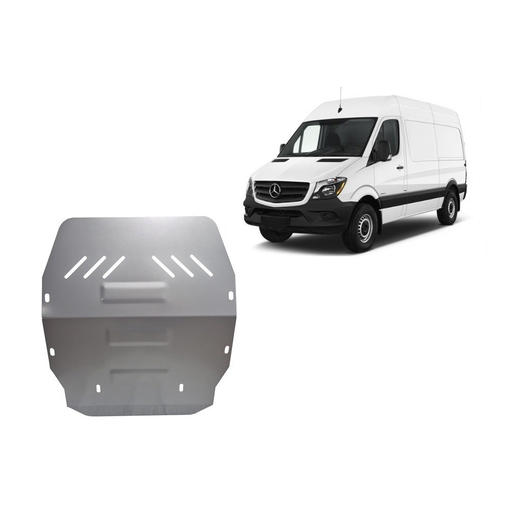 Protection sous moteur et de la boîte de vitesse Mercedes Sprinter - Aluminium