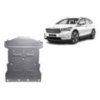 Aluminium protection sous moteur et de la boîte de vitesse Skoda Enyaq