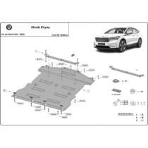 Aluminium protection sous moteur et de la boîte de vitesse Skoda Enyaq
