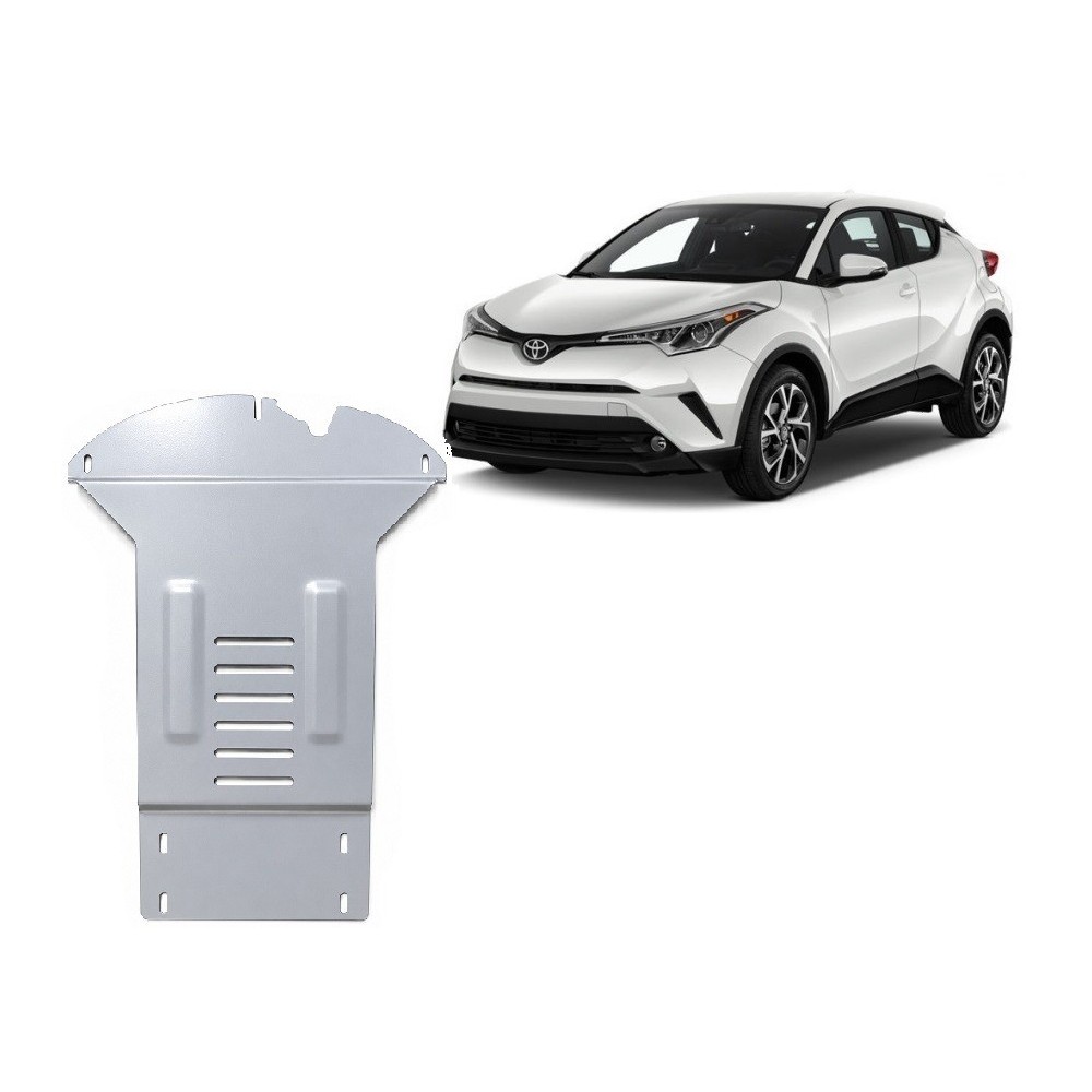 Protection / verrou de catalyseur en aluminium pour Toyota C-HR