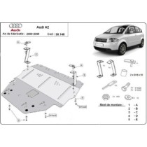 Protection sous moteur et de la boîte de vitesse Audi A2