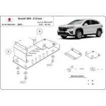 Protection sous moteur Suzuki S-Cross - forfait promotionnel
