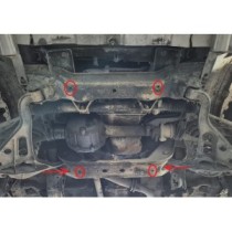 Protection sous moteur et de la boîte de vitesse Suzuki Grand Vitara- Aluminium