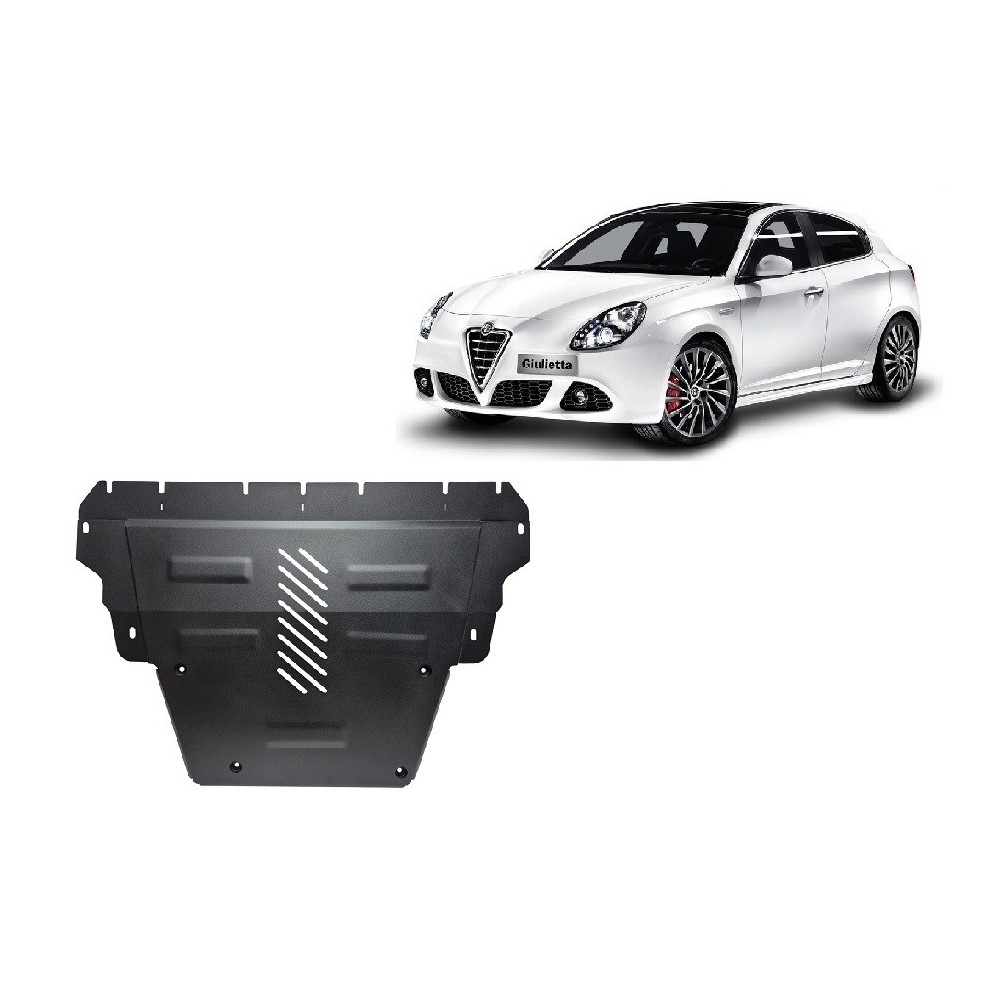 Protection sous moteur et de la boîte de vitesse Alfa Romeo Giulietta