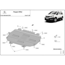 Protection sous moteur et de la boîte de vitesse Peugeot Rifter / Partner