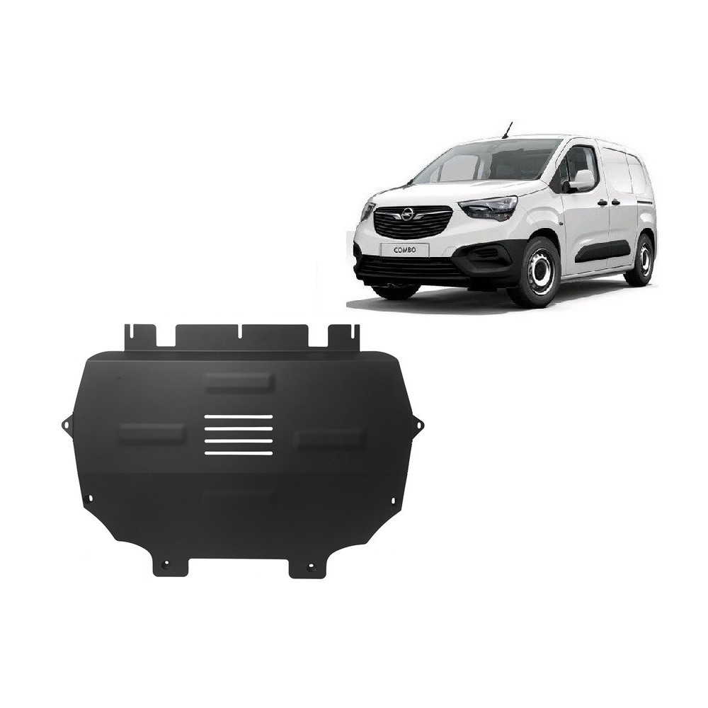 Protection sous moteur et de la boîte de vitesse Opel Combo E