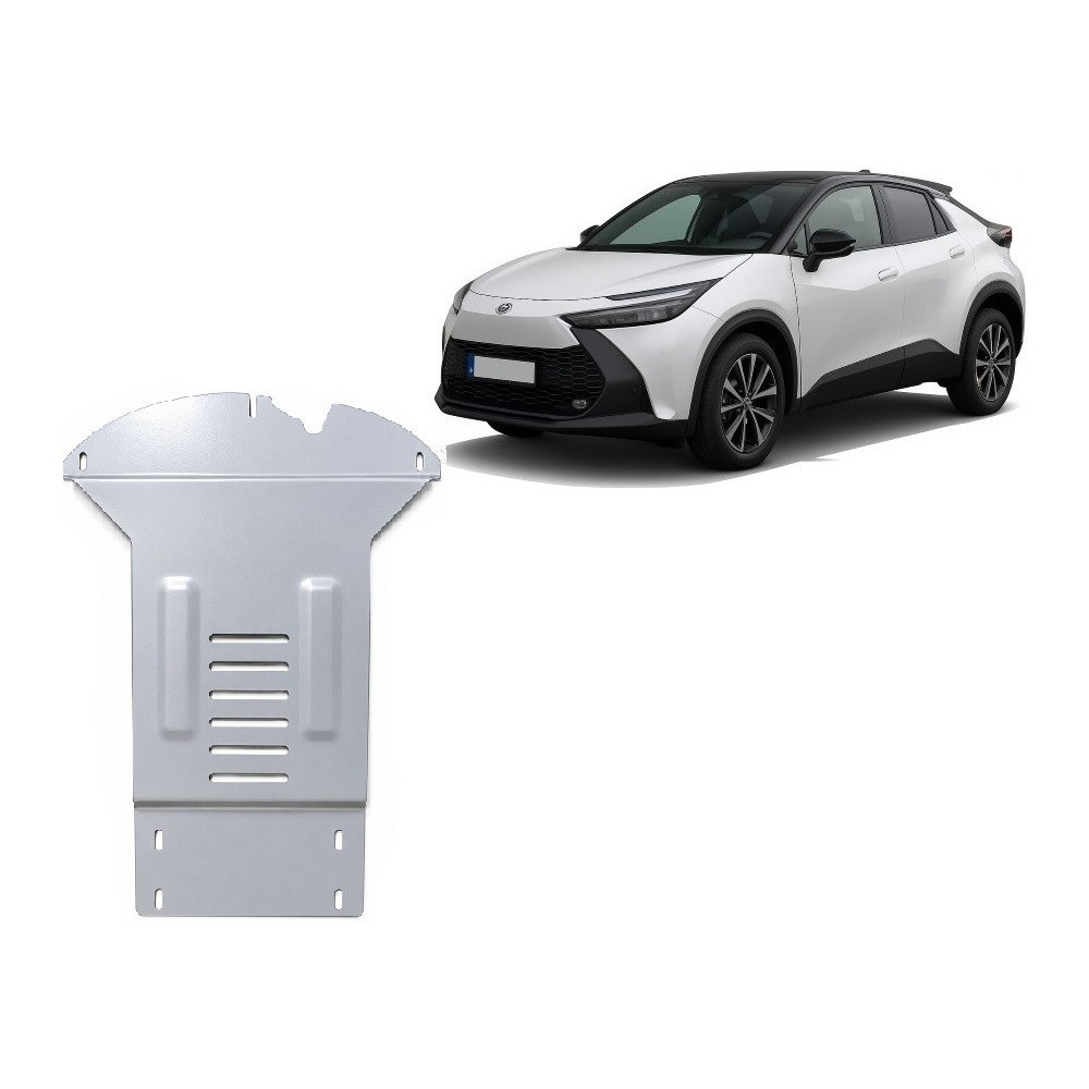 Protection / verrou de catalyseur en aluminium pour Toyota C-HR