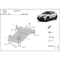 Protection / verrou de catalyseur en aluminium pour Toyota C-HR