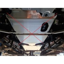 Protection de la boîte de transfert Ford Ranger Raptor - Aluminium