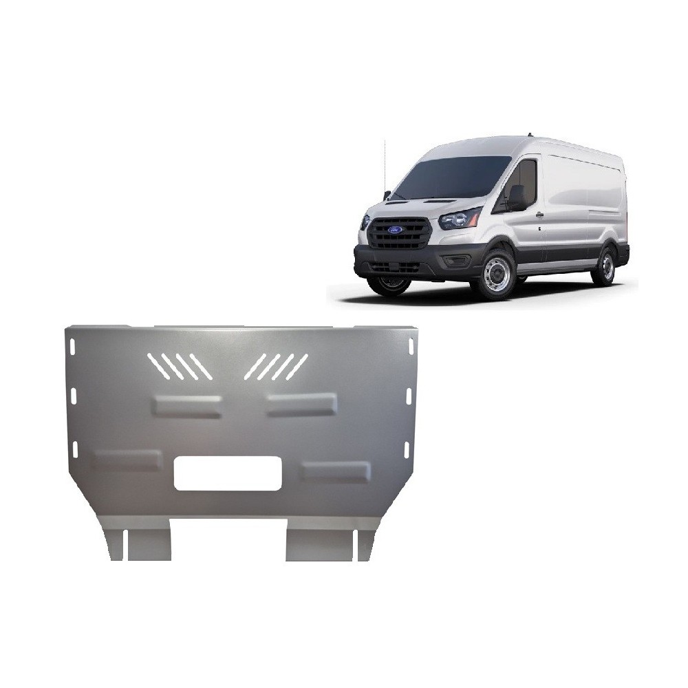 Aluminium protection sous moteur et de la boîte de vitesse Ford Transit RWD