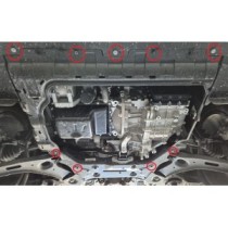 Protection sous moteur et de la radiateur Dfsk Fengon 600