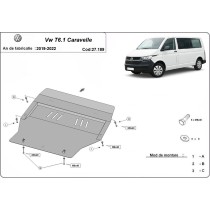 Protection sous moteur et de la boîte de vitesse Volkswagen Transporter T6.1 Caravelle