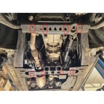 Protection de la boîte de vitesse Isuzu D-Max