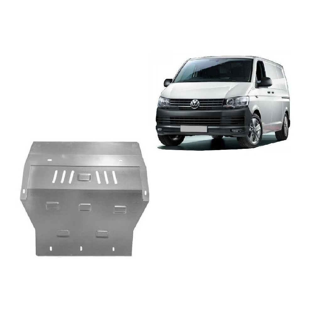 Acier galvanisé protection sous moteur et de la boîte de vitesse Volkswagen Transporter T6