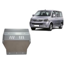 Protection sous moteur et de la boîte de vitesse Volkswagen Transporter T5 Caravelle Aluminium