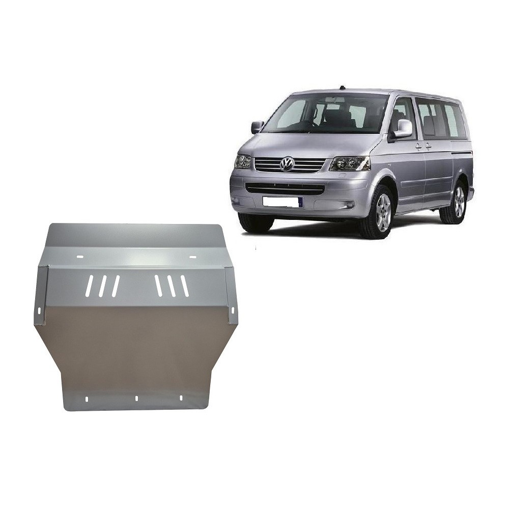 Protection sous moteur et de la boîte de vitesse Volkswagen Transporter T5 Caravelle Aluminium