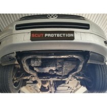 Protection sous moteur et de la boîte de vitesse Volkswagen Transporter T5 Caravelle Aluminium