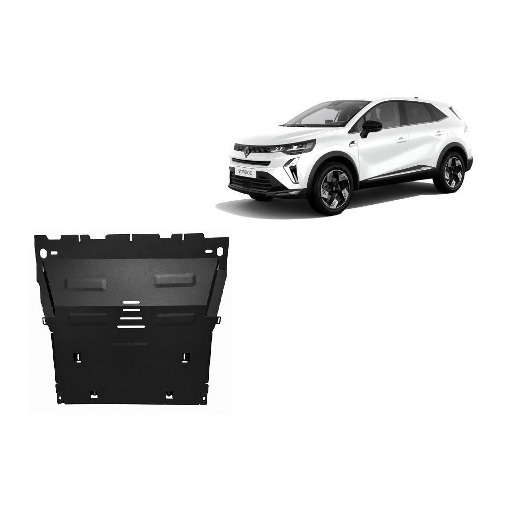 Protection sous moteur et de la boîte de vitesse Renault Symbioz