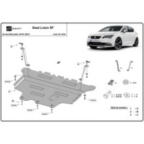 Protection sous moteur et de la boîte de vitesse Seat Leon Mk3