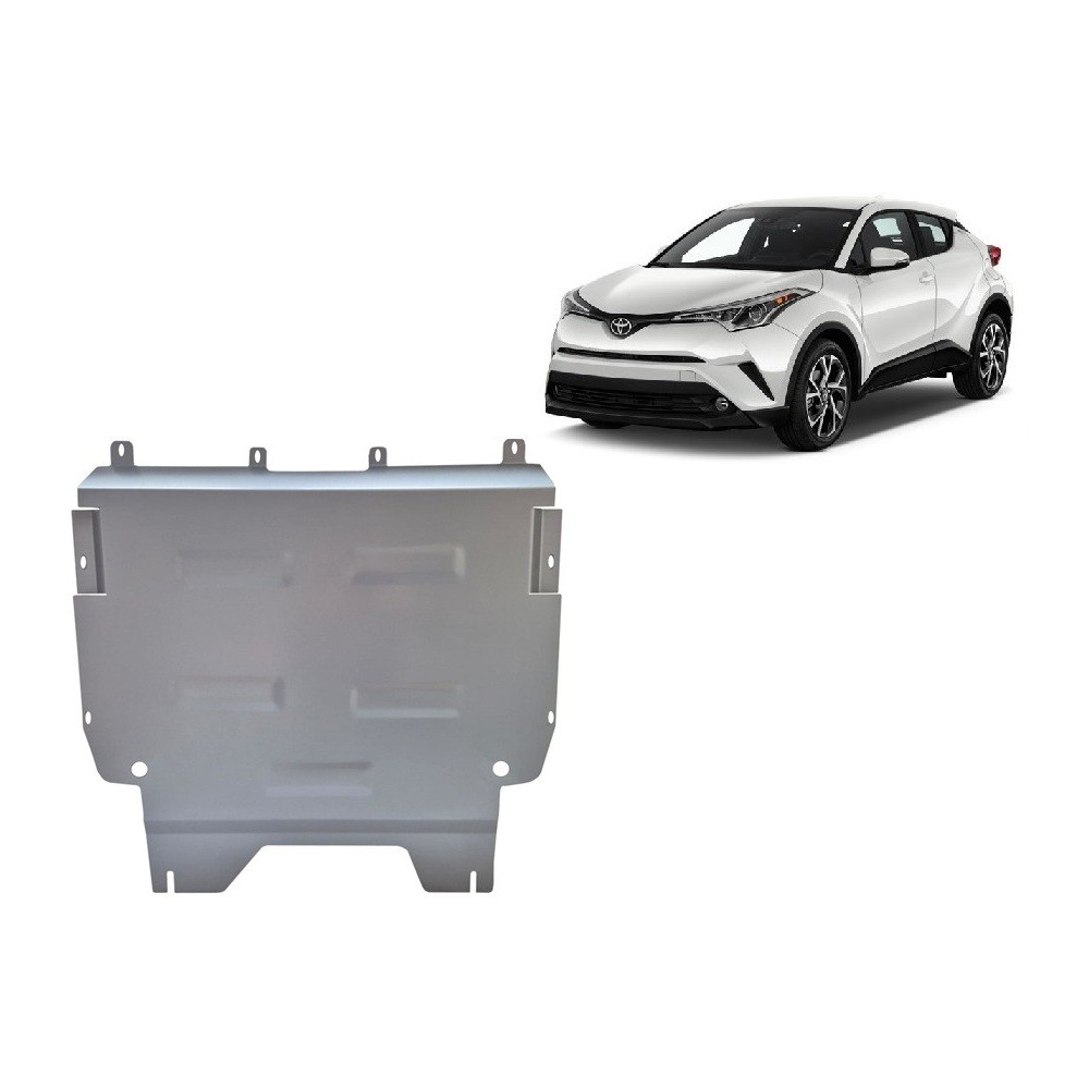 Protection sous moteur et de la boîte de vitesse Toyota C-HR- Aluminium