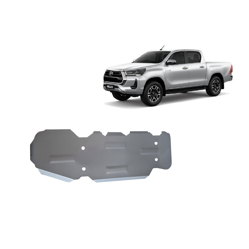 Protection de réservoir Toyota Hilux Invincible- Aluminium