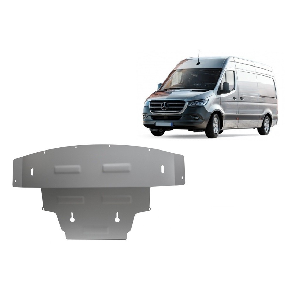 Protection sous moteur Mercedes Sprinter - RWD- Aluminium