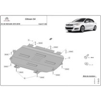 Protection sous moteur et de la boîte de vitesse Citroen C4