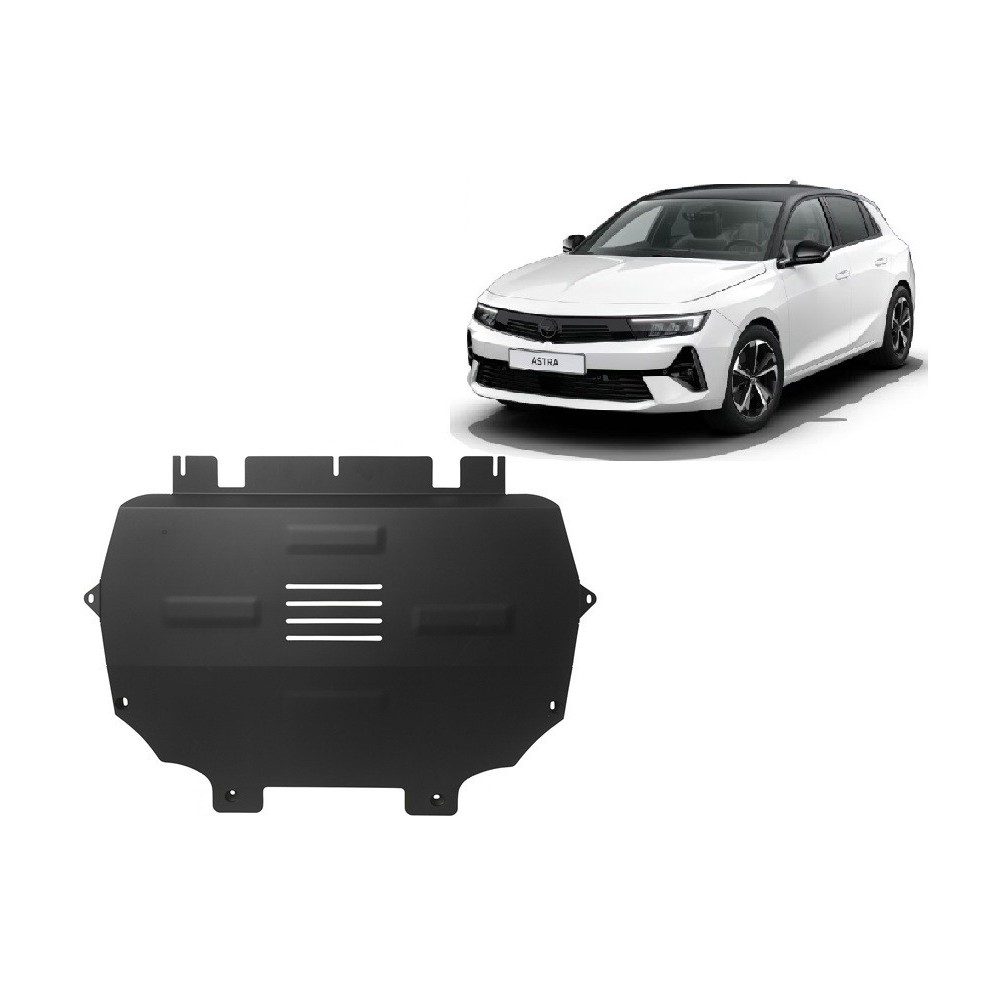 Protection sous moteur et de la boîte de vitesse Opel Astra L