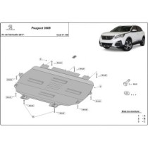Protection sous moteur et de la boîte de vitesse Peugeot 3008