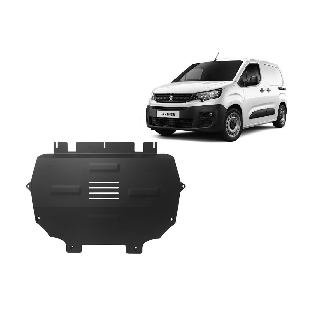 Protection sous moteur et de la boîte de vitesse Peugeot Partner