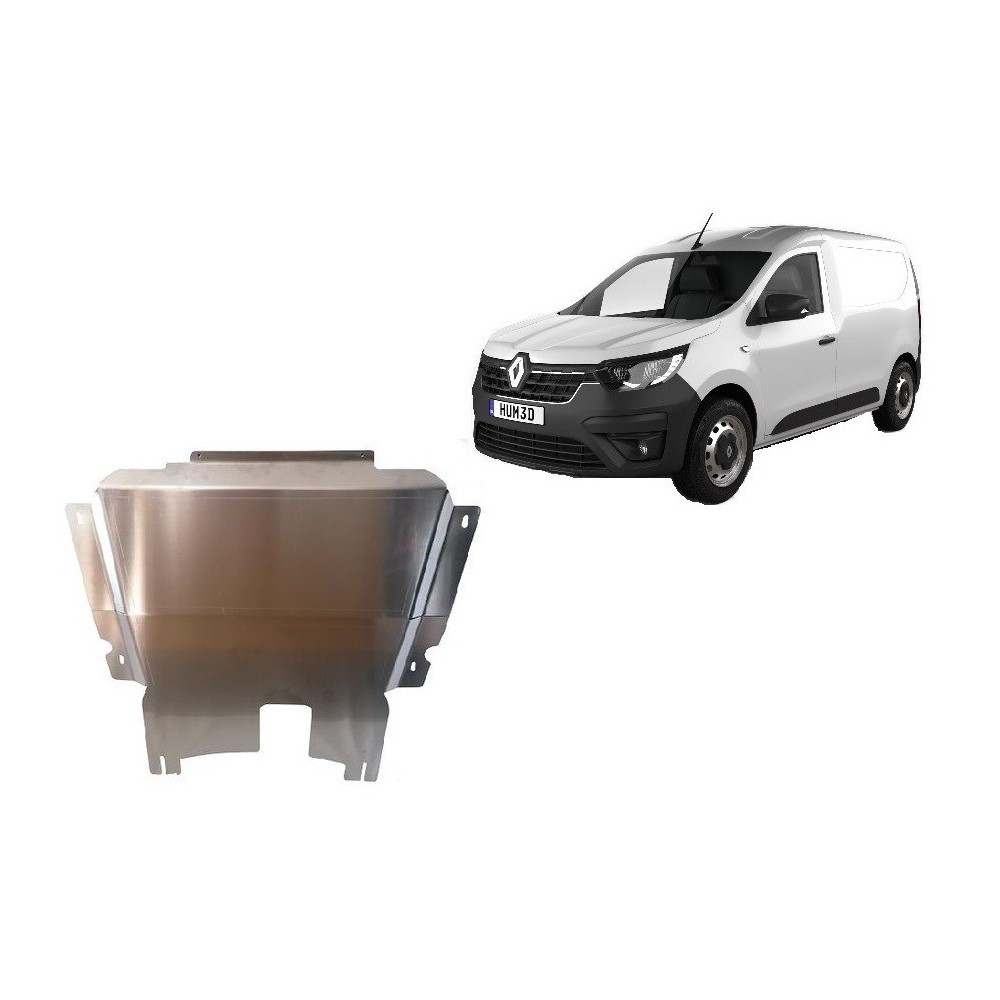 - Aluminum protection sous moteur et de la boîte de vitesse Renault Express