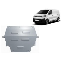 Protection sous moteur et de la boîte de vitesse Citroen Dispach - Aluminium