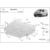 Protection sous moteur et de la boîte de vitesse Opel Vivaro - Aluminium