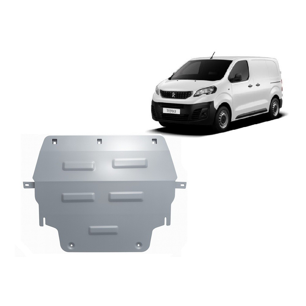 Protection sous moteur et de la boîte de vitesse Peugeot Expert - Aluminium