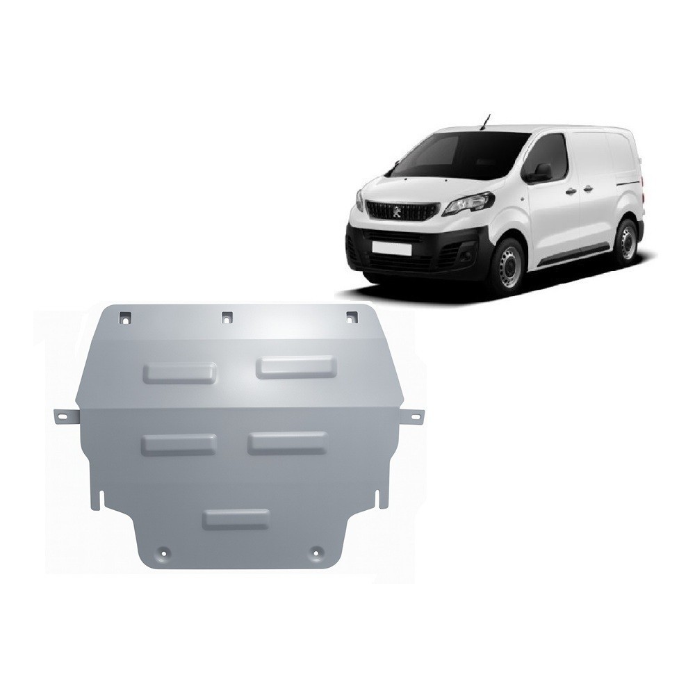 Protection sous moteur et de la boîte de vitesse Peugeot Traveller - Aluminium