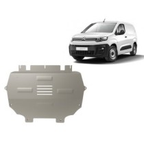 Protection sous moteur et de la boîte de vitesse Citroen Berlingo - Aluminium