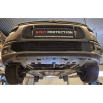 Protection sous moteur et de la boîte de vitesse Citroen C4 - Aluminium