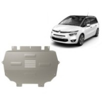 Protection sous moteur et de la boîte de vitesse Citroen C4 Picasso - Aluminium