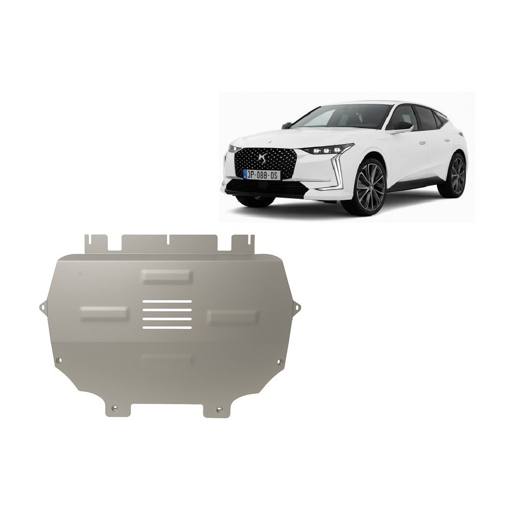 Protection sous moteur et de la boîte de vitesse Citroen DS4 II - Aluminium