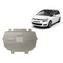 Protection sous moteur et de la boîte de vitesse Citroen Grand C4 Picasso - Aluminium