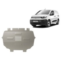Protection sous moteur et de la boîte de vitesse Fiat Doblo - Aluminium