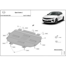 Protection sous moteur et de la boîte de vitesse Opel Astra L - Aluminium