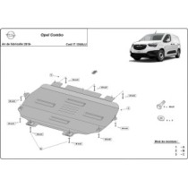 Protection sous moteur et de la boîte de vitesse Opel Combo E - Aluminium