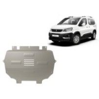 Protection sous moteur et de la boîte de vitesse Peugeot Rifter - Aluminium