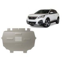 Protection sous moteur et de la boîte de vitesse Peugeot 3008 - Aluminium