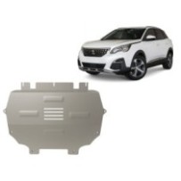 Protection sous moteur et de la boîte de vitesse Peugeot 3008 - Aluminium