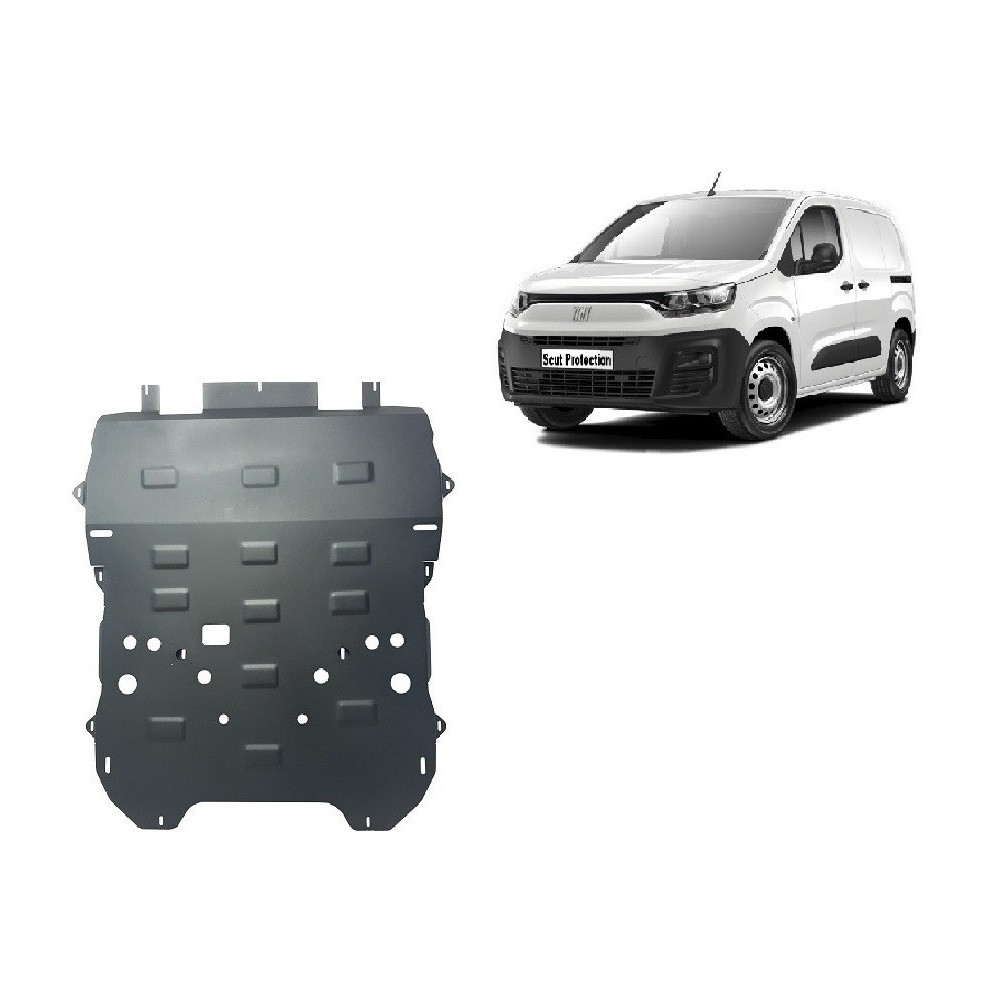 Protection sous moteur et de la boîte de vitesse Fiat Doblo