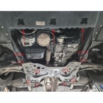 Protection sous moteur et de la boîte de vitesse Fiat Doblo