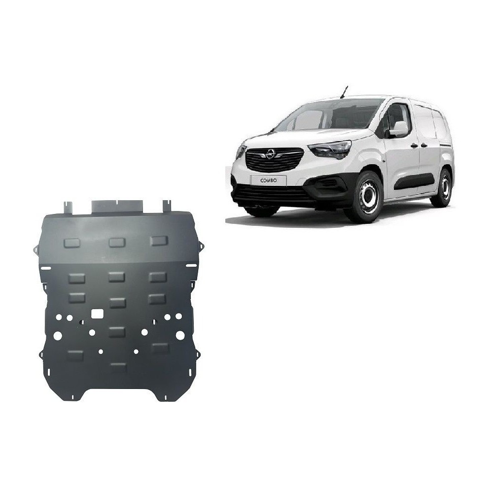 Protection sous moteur et de la boîte de vitesse Opel Combo C