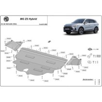 Protection sous moteur et de la boîte de vitesse MG ZS